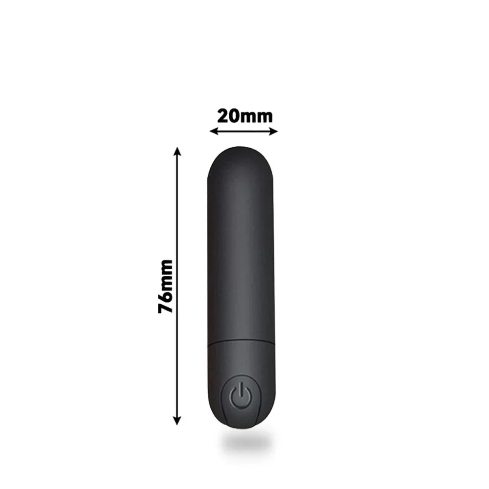 Rechargeable Bullet Vibrating Egg G-Spot and Clitoral Stimulator