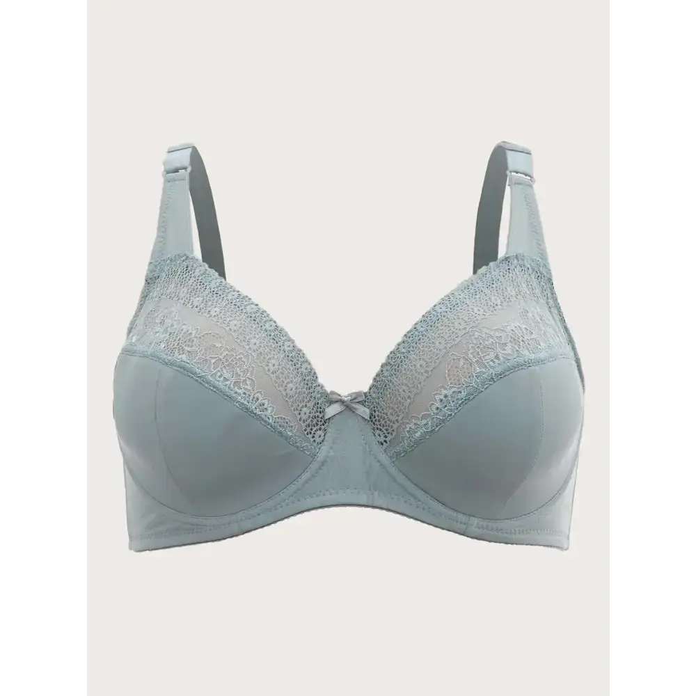 Beauwear Women Floral Lace Bras Perspective Underwire Bra Sexy Lingerie Plus Size Bralette Large Cup 36-46 E