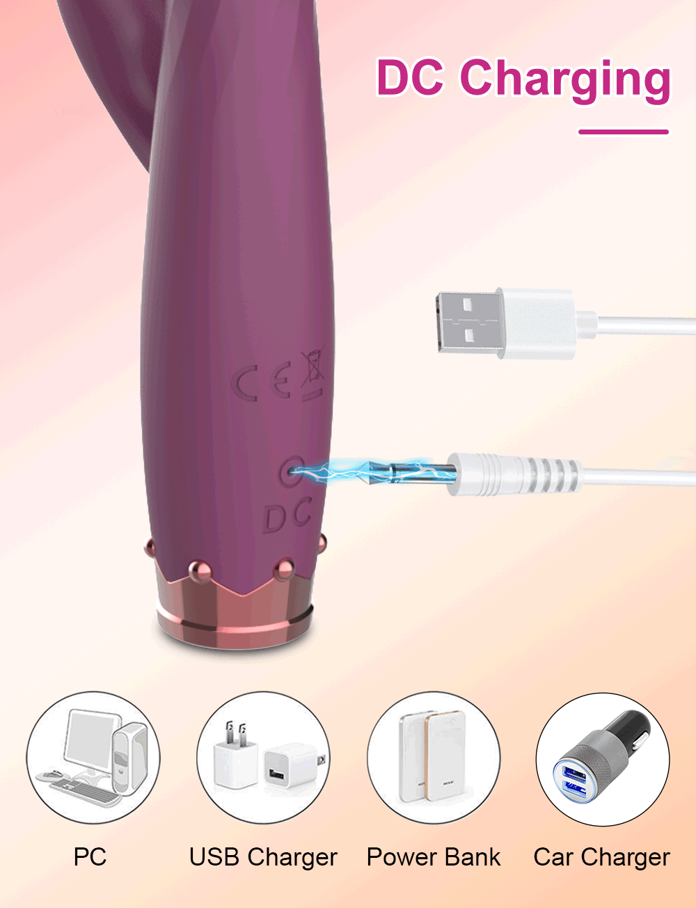 Beginner G-Spot Vibrator for Women Vagina Rabbit Vibrator Clitoris Stimulator Female Masturbator Adult Goods Sex Toy