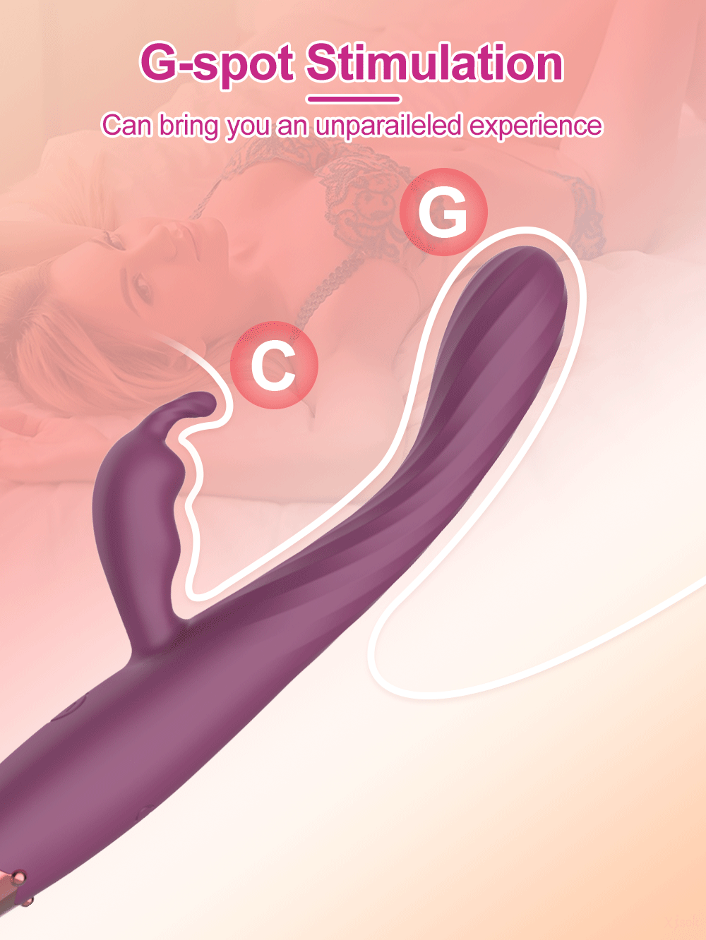 Beginner G-Spot Vibrator for Women Vagina Rabbit Vibrator Clitoris Stimulator Female Masturbator Adult Goods Sex Toy