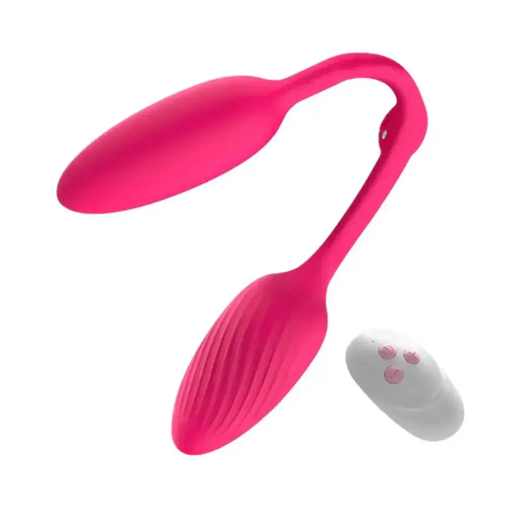 Double Dildo Anal Vibrators for Women Wearable Panties G Spot Clitoris Stimulator Butt Plug Vibrating Eggs Sex Toys for Couple - The Lady's Haven