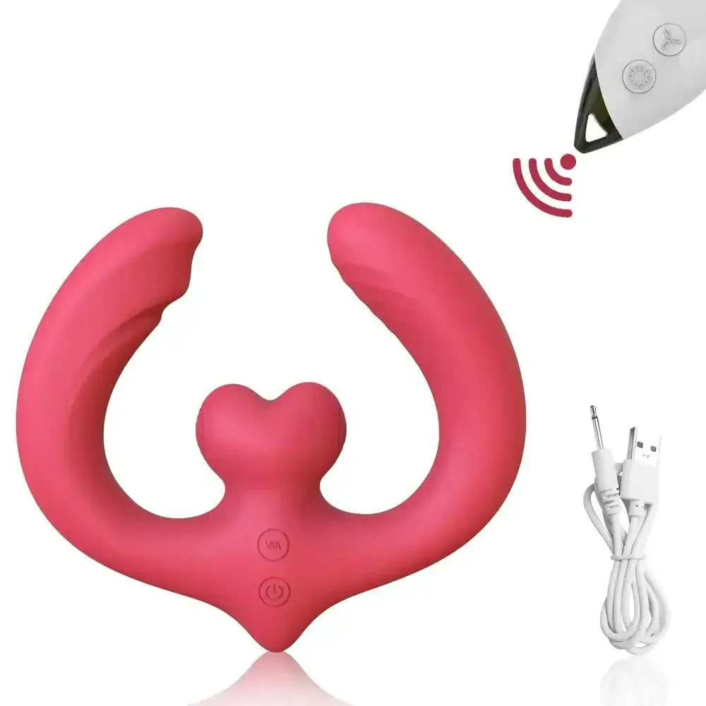 G - Spot Double - Ended Sex Toys Dildo Vibrator for Women Lesbian Couples 7 Vibration Vibrators Strapless Strap - on Adults Good XXX - The Lady's Haven