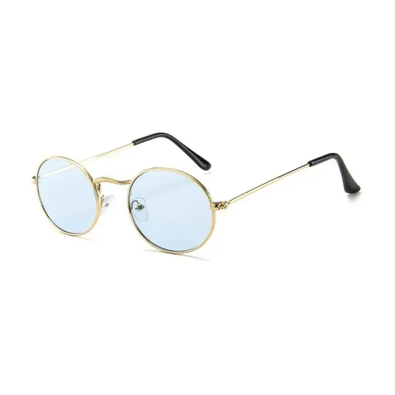 Luxury Designer Oval Sunglasses Women - The Lady's Haven Boutique