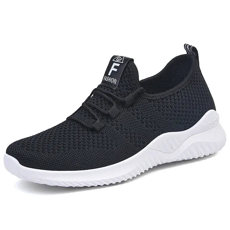 Sport Running Shoes Women Air Mesh Lightweight Sneakers - black / 41 - Sneakers Trainers