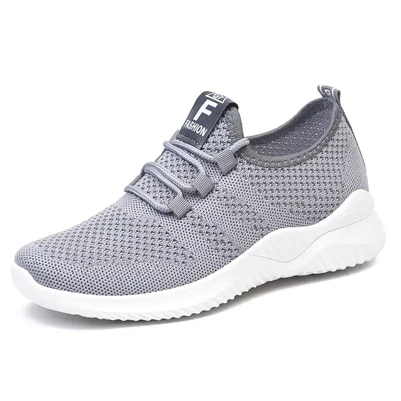 Sport Running Shoes Women Air Mesh Lightweight Sneakers - GRAY / 36 - Sneakers Trainers