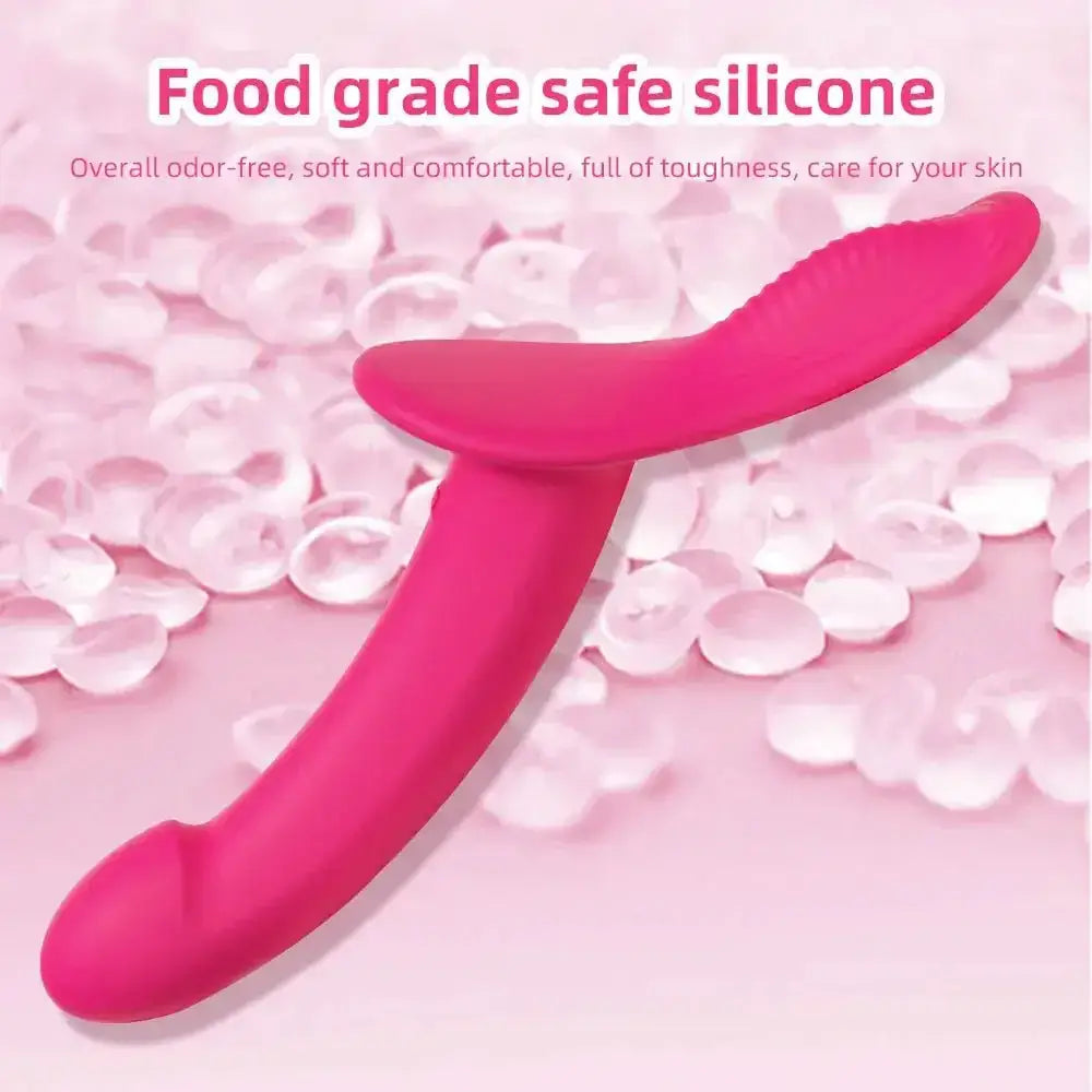 Strap - On Vibrating Dildo Adjustable Harness Vibrator with 10 Vibration Modes Wearable Harness Sex Toy for Female Couple Lesbians - The Lady's Haven