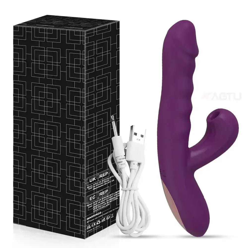 Powerful Thrusting Sucking Dildo Vibrator for Women Sucker Clitoris Vacuum Stimulator Sex Toys Dildos Vibrators Sextoy for Adult - The Lady's Haven