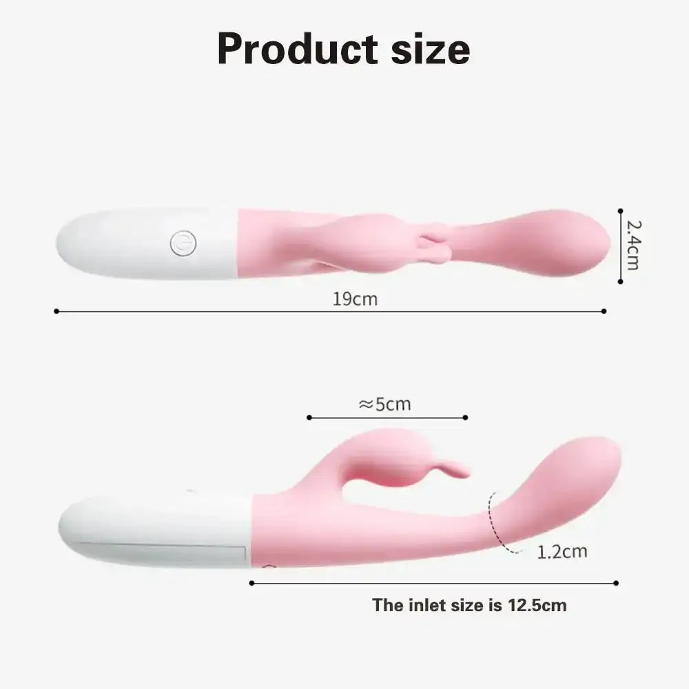 10 Modes G Spot Rabbit Vibrator Dildo Clitoris Stimulator Vagina Massager Female Masturbator Adult Sex Toys For Women Sex Shop - The Lady's Haven