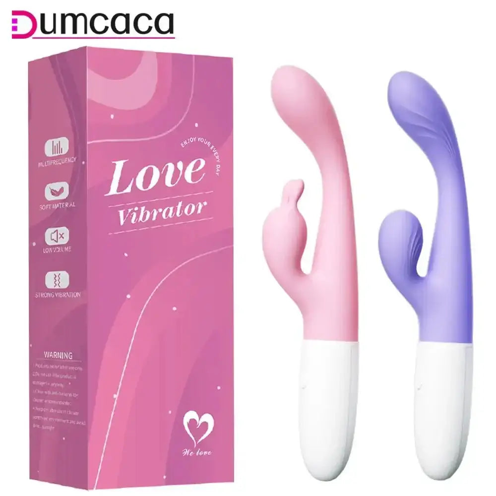10 Modes G Spot Rabbit Vibrator Dildo Clitoris Stimulator Vagina Massager Female Masturbator Adult Sex Toys For Women Sex Shop - The Lady's Haven