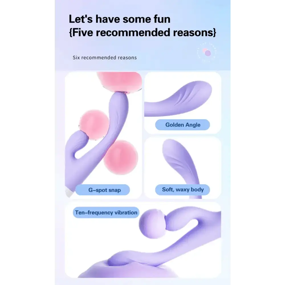10 Modes G Spot Rabbit Vibrator Dildo Clitoris Stimulator Vagina Massager Female Masturbator Adult Sex Toys For Women Sex Shop - The Lady's Haven