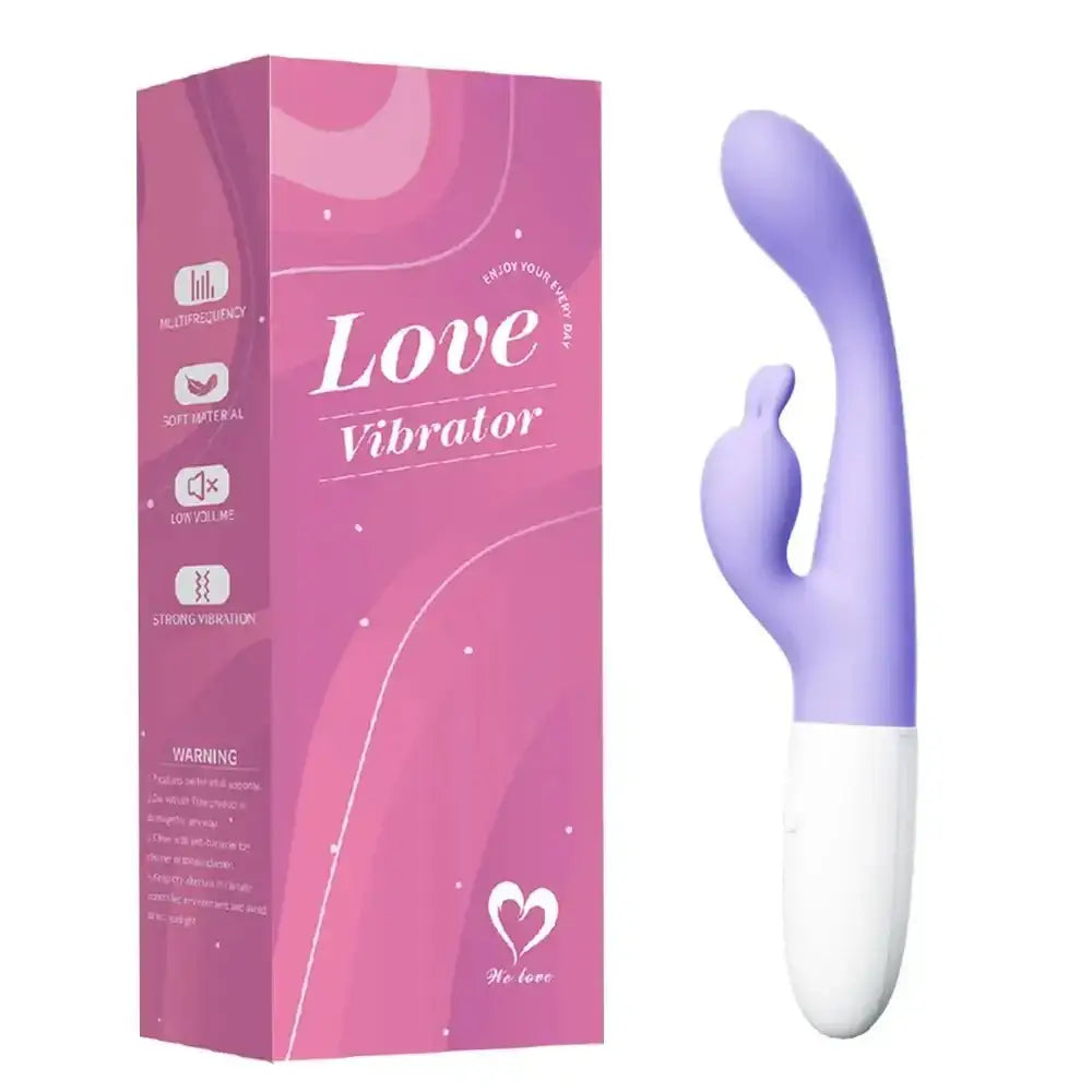 10 Modes G Spot Rabbit Vibrator Dildo Clitoris Stimulator Vagina Massager Female Masturbator Adult Sex Toys For Women Sex Shop - The Lady's Haven