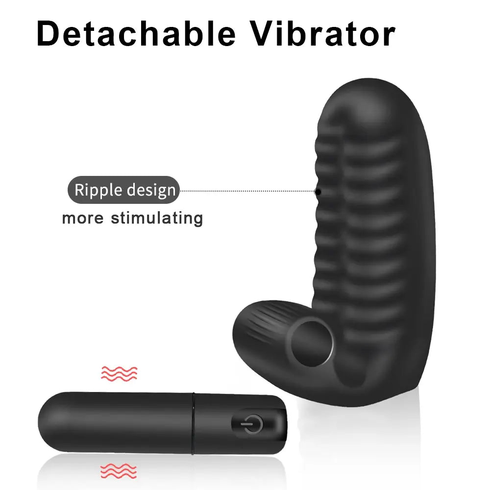 Sex Toys Finger Sleeve Vibrator G Spot Massage Clit Stimulate Female Masturbator For Women Lesbian Orgasm Adult Products