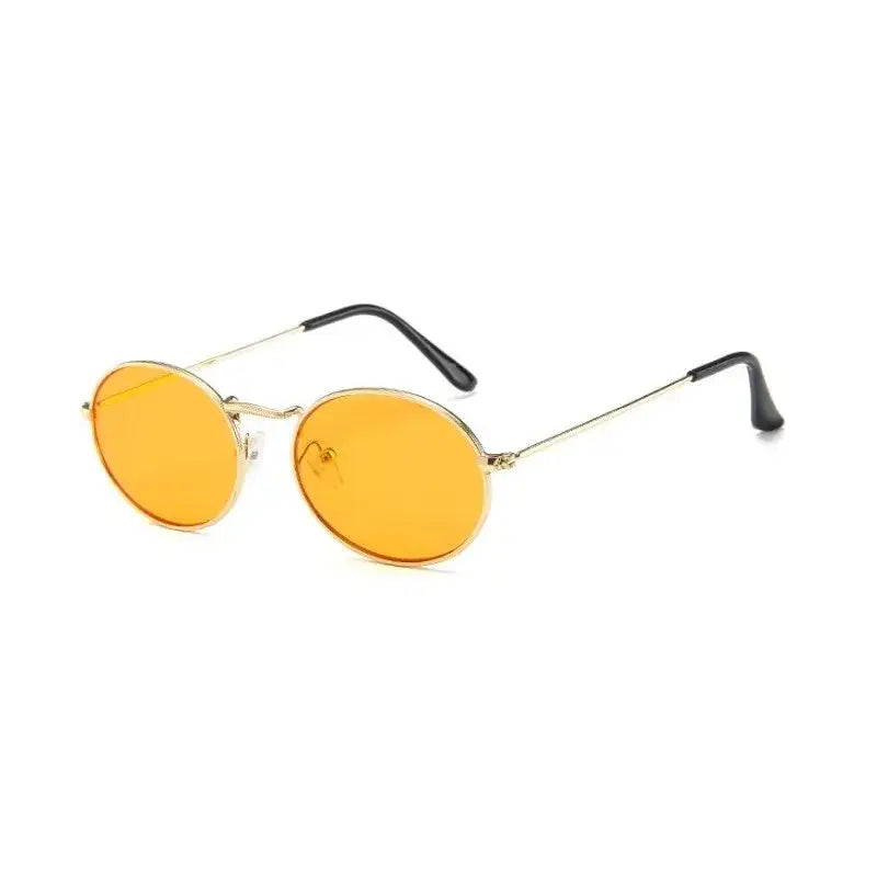 Luxury Designer Oval Sunglasses Women