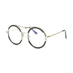 Round Sunglasses with Designer Flair
