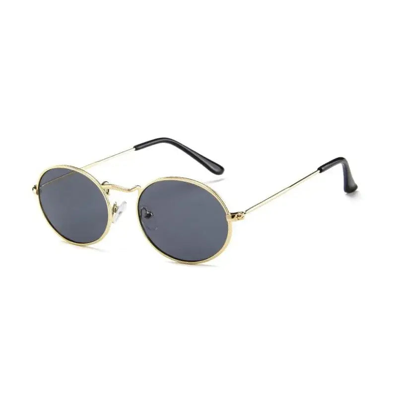 Luxury Designer Oval Sunglasses Women
