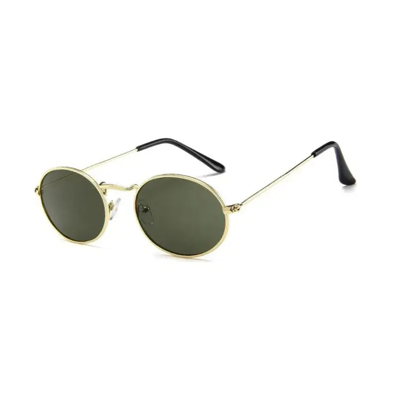 Luxury Designer Oval Sunglasses Women