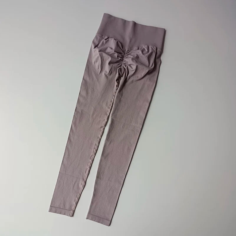High Waist Seamless Yoga Leggings Various Colors