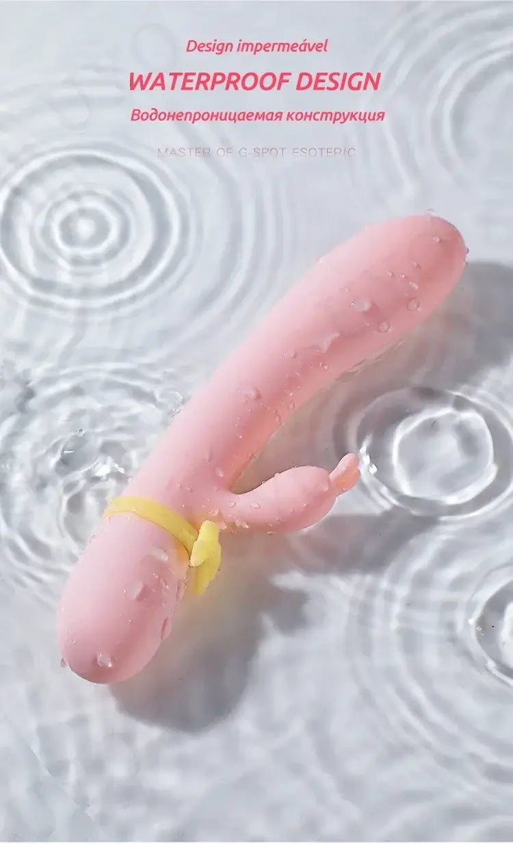 vibrator for woman sex toy Silicone Rabbit Vibrator USB Rechargeable Waterproof G-Spot Stimulating Clitoral Stimulator