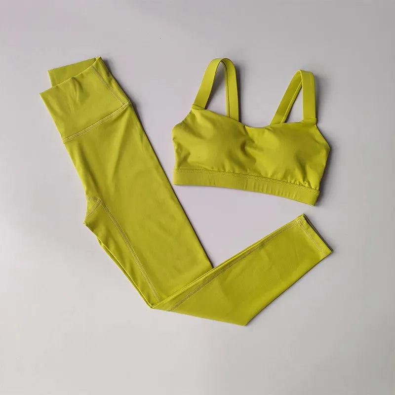 Two Piece Workout Clothing Set for Women