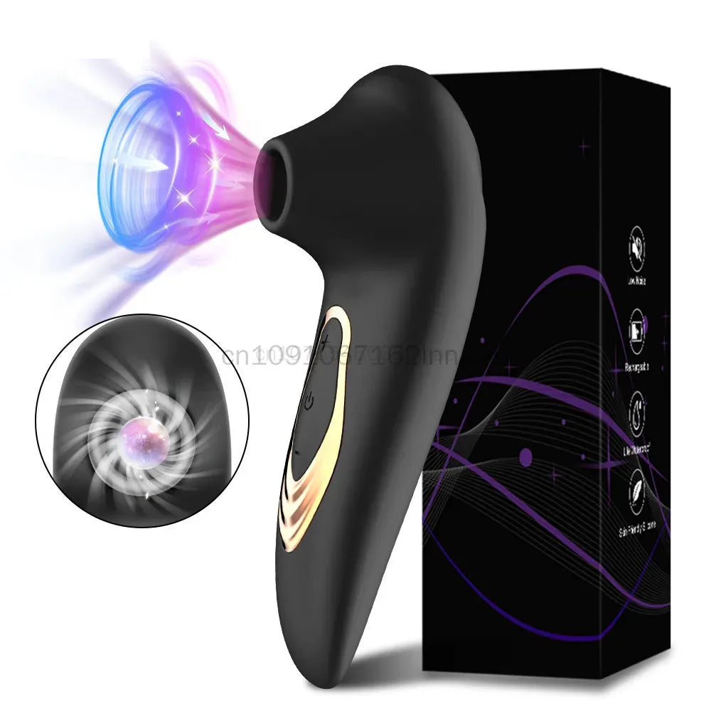 Vibromasseur suceur clitoridien pour femme Stimulateur de tétons et de point G