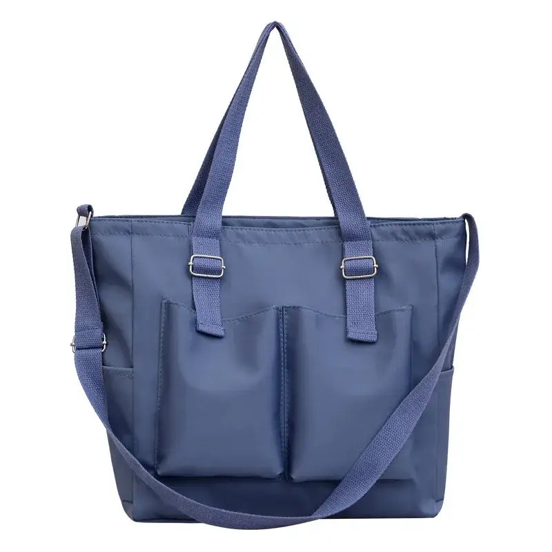 Large Capacity Shopper Handbag With Multiple Pockets