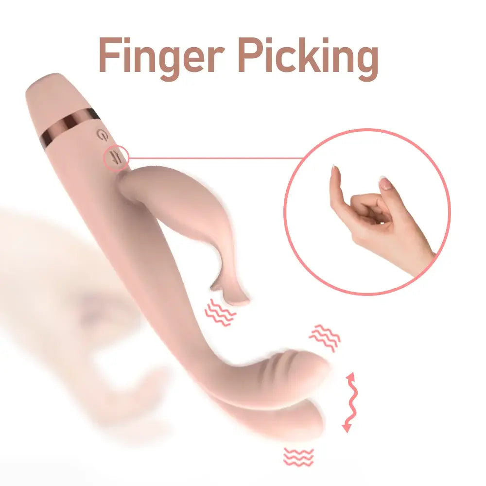 1pc Rabbit Tapping G-Spot Patting Vibrator for Women Clitoris Clit Stimulator Powerful nal Butt Plug Sexy Toys
