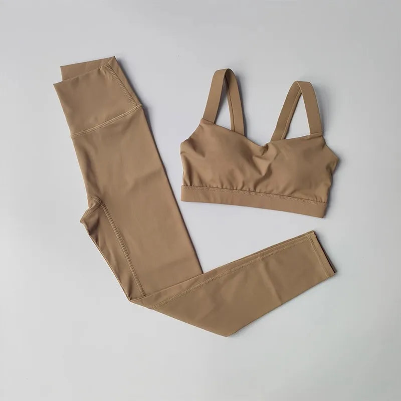 Two Piece Workout Clothing Set for Women