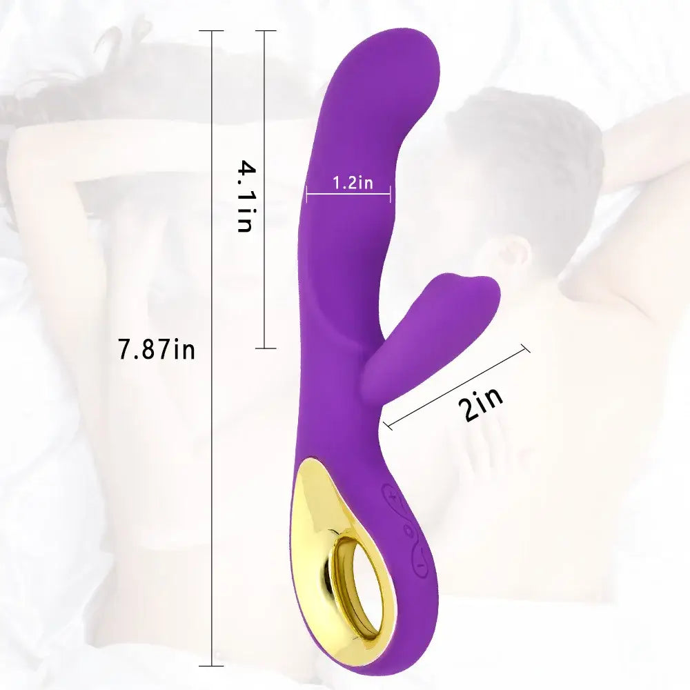 3 In 1 Dildo Rabbit Vibrator for Women G-Spot Orgasm Masturbator Anal Plug Clitoris Stimulator Female Masturbation Sex