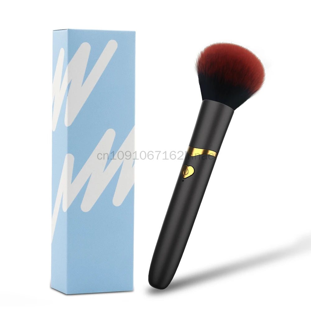 Makeup Brush G-Spot Vibrator and Clitoral Stimulator
