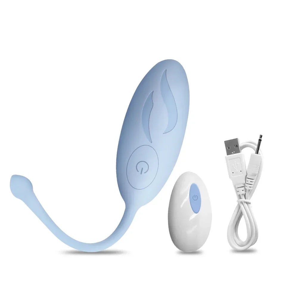 Wireless Vibrating Love Egg G-Spot and Clitoral Stimulator