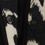 Women's Casual Zebra Print Jacket Loose Oversize Coat