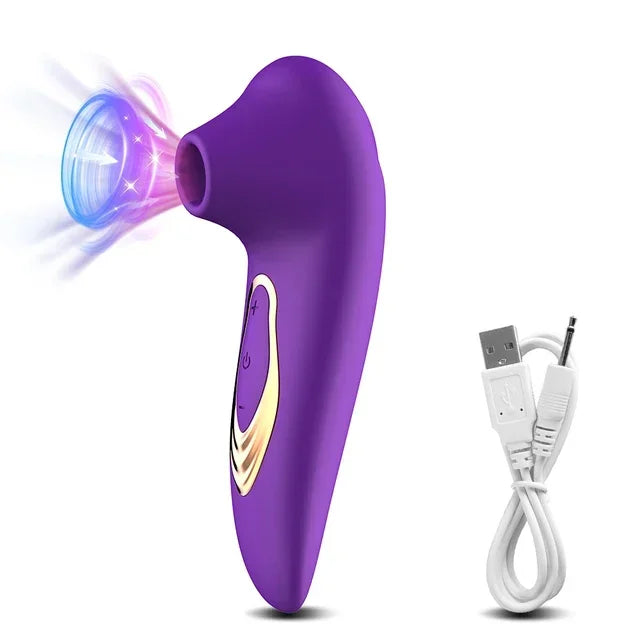 Vibromasseur suceur clitoridien pour femme Stimulateur de tétons et de point G