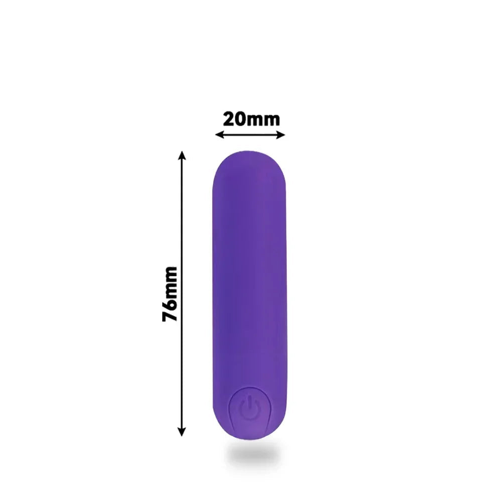 Rechargeable Bullet Vibrating Egg G-Spot and Clitoral Stimulator