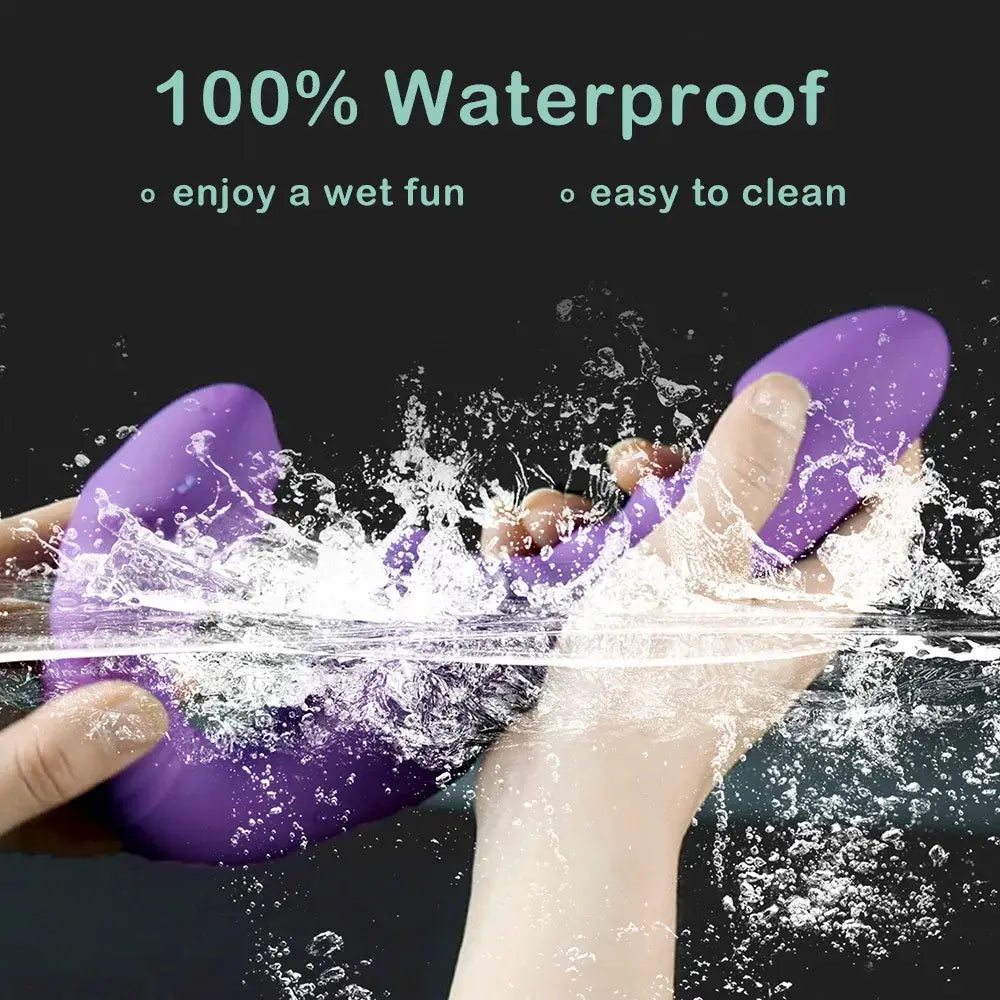 Strapless Strap-on Dildo Vibrator with Remote Control for Women Lesbian Couples G-Spot Double-Ended Adult Sex Toys