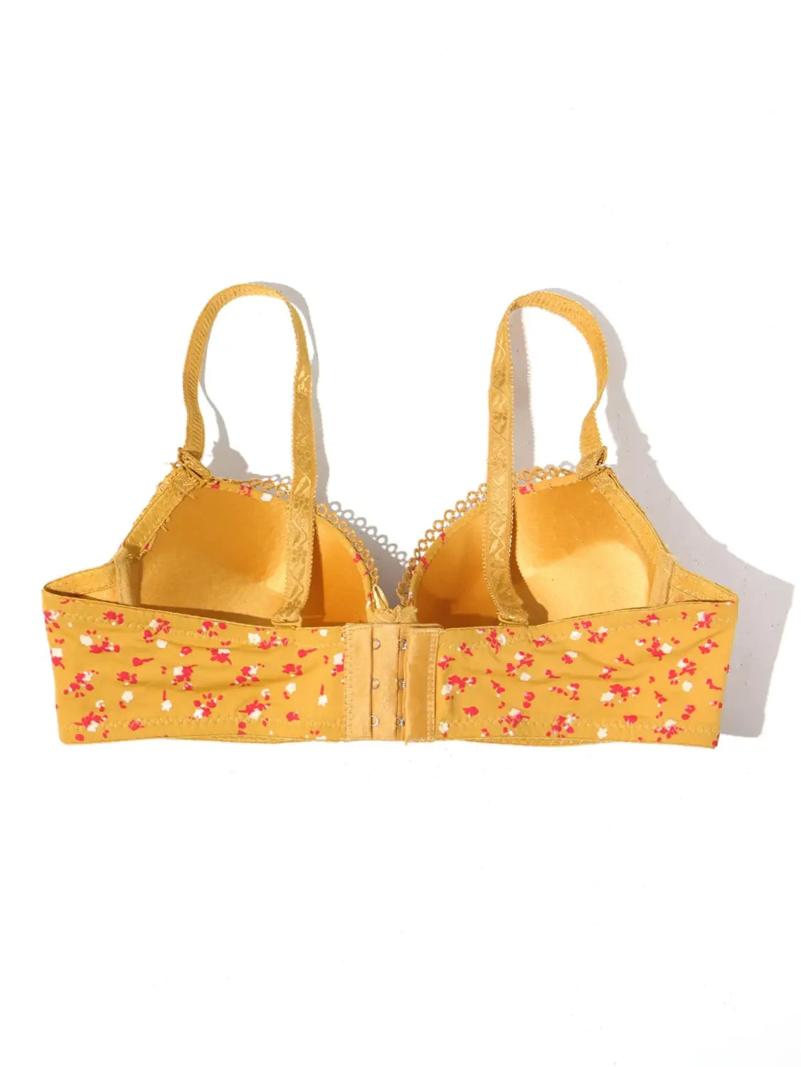 Floral Bras for Women Push Up Bra Padded Bra Lace Underwear with wire Embroidered Lingerie 75B-90B