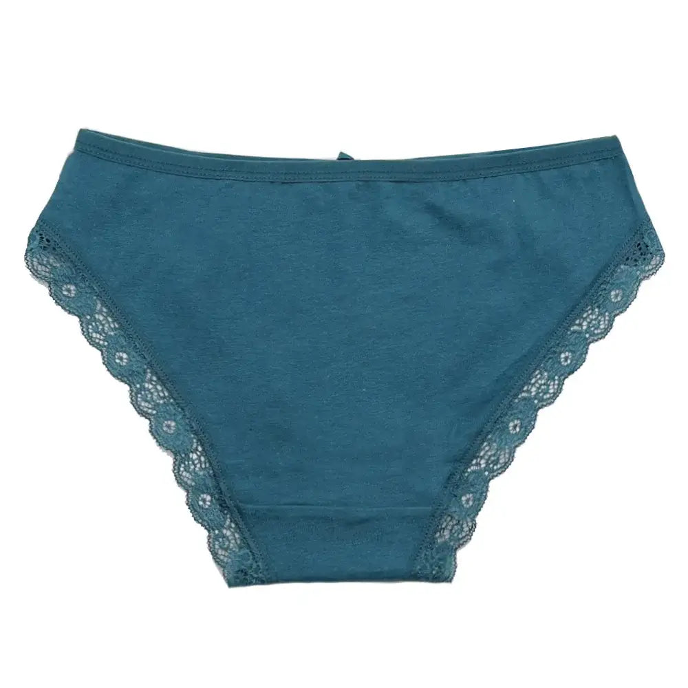 5 PCS/SET New Arrival Low Rise Ladies Sexy Lace Panty Underpants Panties For Women Lingerie Cotton Briefs