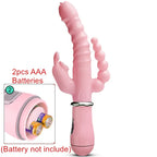 Rabbit Vibrator Clitoral, Vaginal, and Anal Stimulator