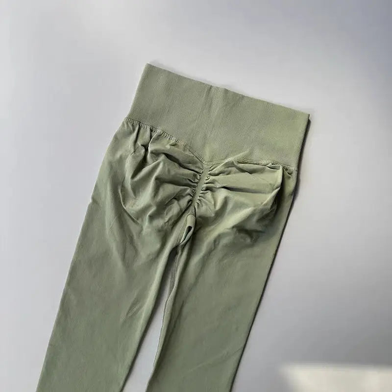 High Waist Seamless Yoga Leggings Various Colors