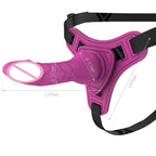 Women's Leather Wearable Strapon G-Spot Stimulator