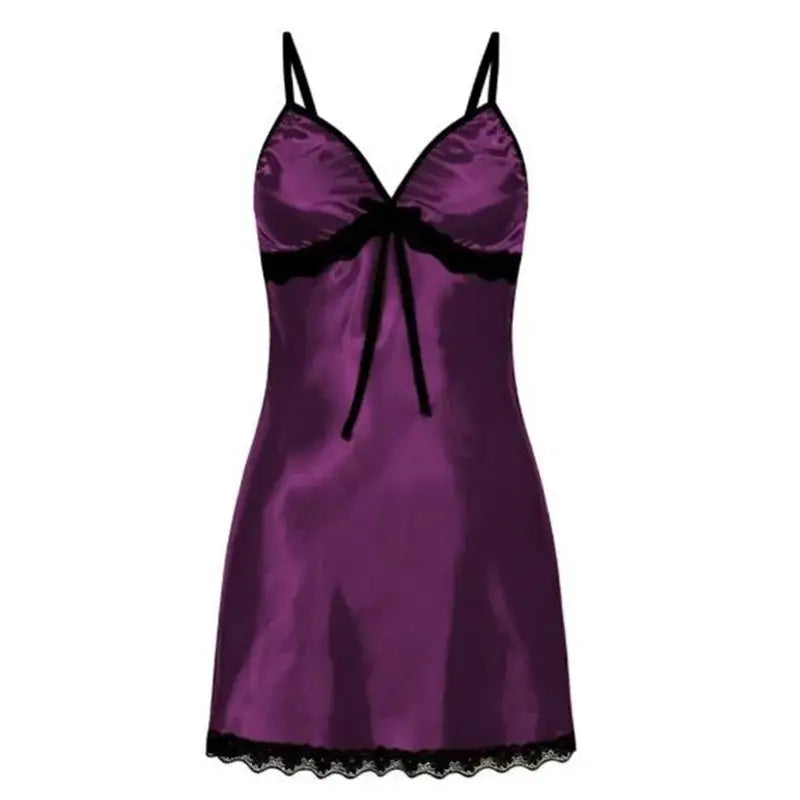 Sexy Nightgown For Women Sexy Nightie Sleepwear Plus Size Lace Floral Female Lingerie Suspenders Nightdress Robe