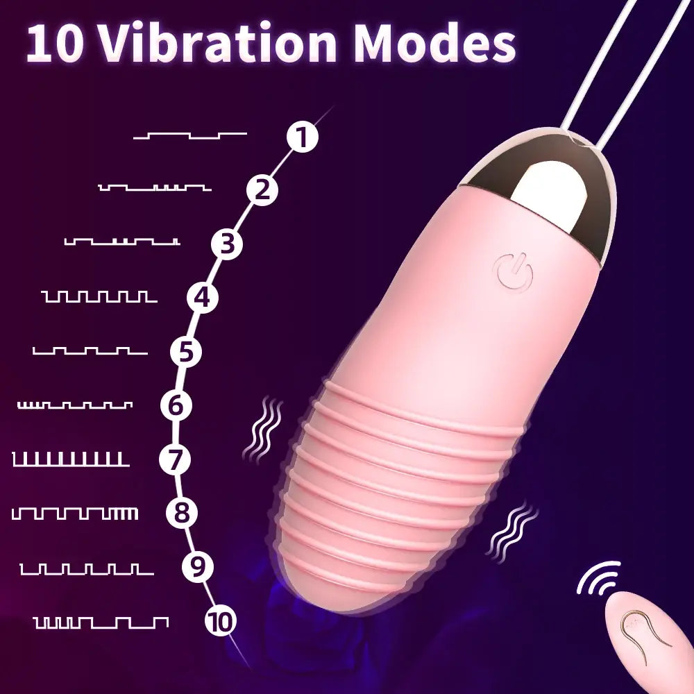 Silicone Vibrating Egg Wireless Remote Control Bullet Vibrators Vaginal Masturbation G Spot Stimulating Massager Women