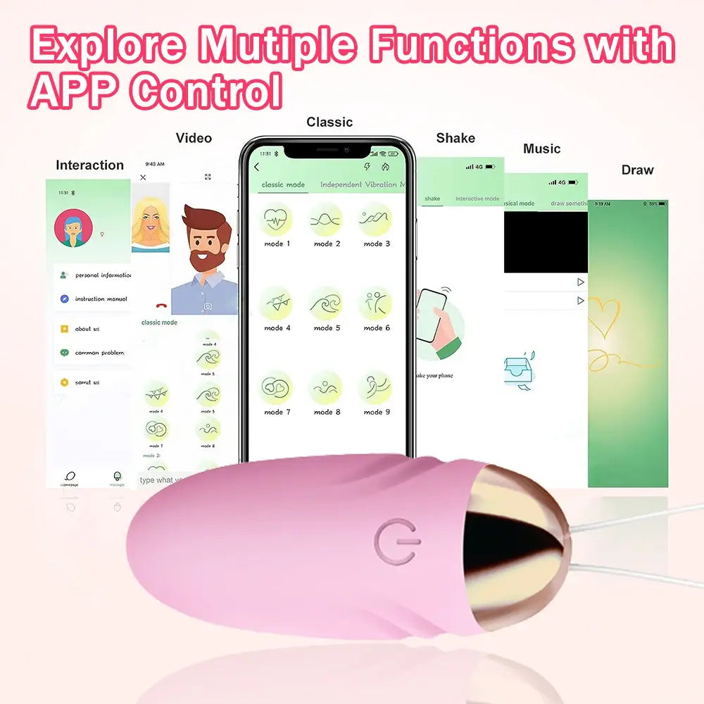 Wireless Bluetooth APP Dildo Vibrator for Women Clitoris Stimulator G Spot Massager Wear Vibrating Egg Sex Toys