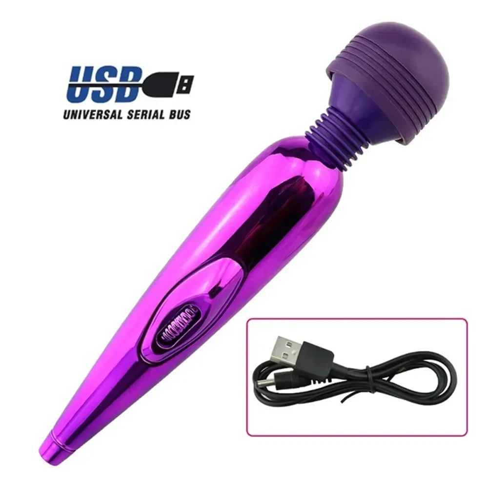 Powerful AV Wand Vibrator Clitoral and G-Spot Stimulator