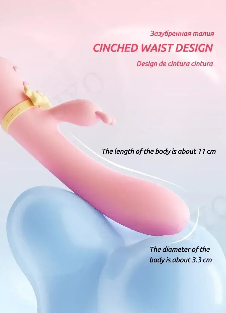 vibrator for woman sex toy Silicone Rabbit Vibrator USB Rechargeable Waterproof G-Spot Stimulating Clitoral Stimulator