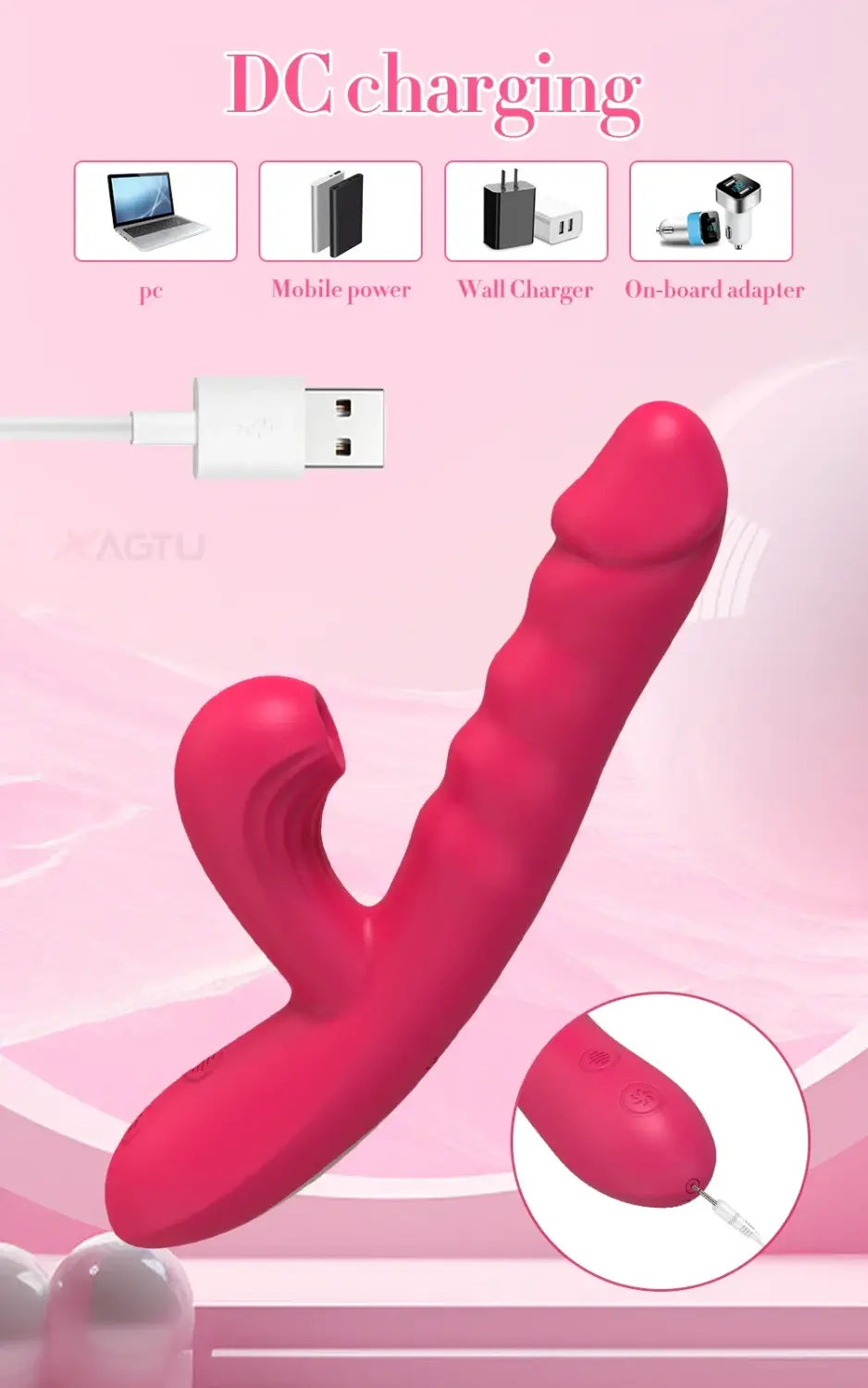 Powerful Thrusting Sucking Dildo Vibrator for Women Sucker Clitoris Vacuum Stimulator Sex Toys Dildos Vibrators Sextoy
