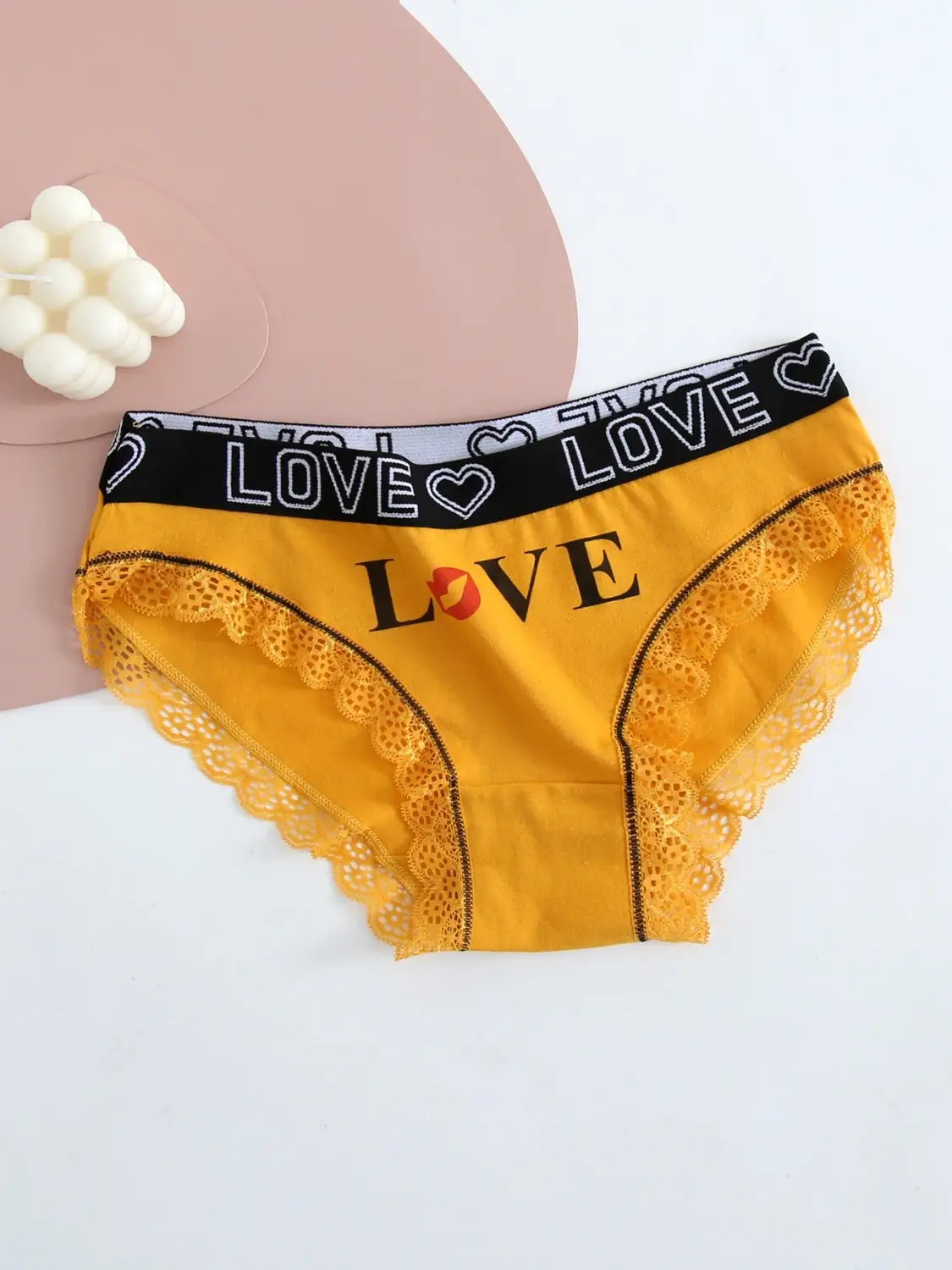 5pcs women cotton Panties Fashion Letter Printed Belt Ladies underwear Breathable Intimates Lingeries