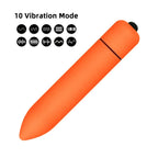 10-Speed Mini Bullet Vibrator G-Spot and Clitoral Stimulator
