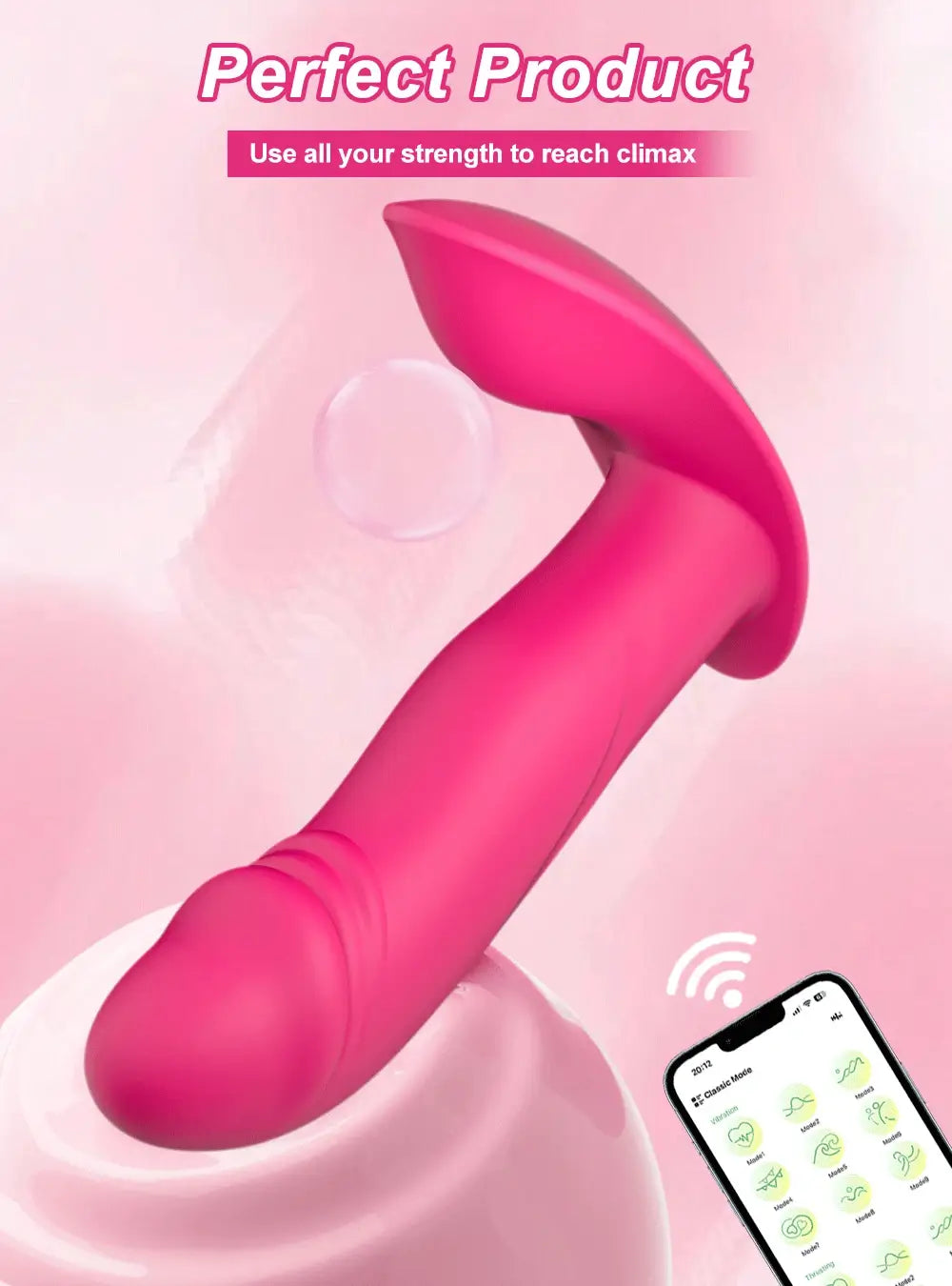 APP Control Wearable Dildo Vibrator for Women Clitoris Stimulator G-Spot Massager Female Anal Butt Plug Vibrating Adult