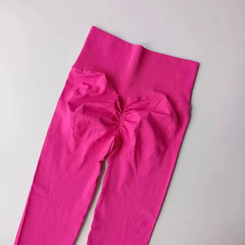 High Waist Seamless Yoga Leggings Various Colors