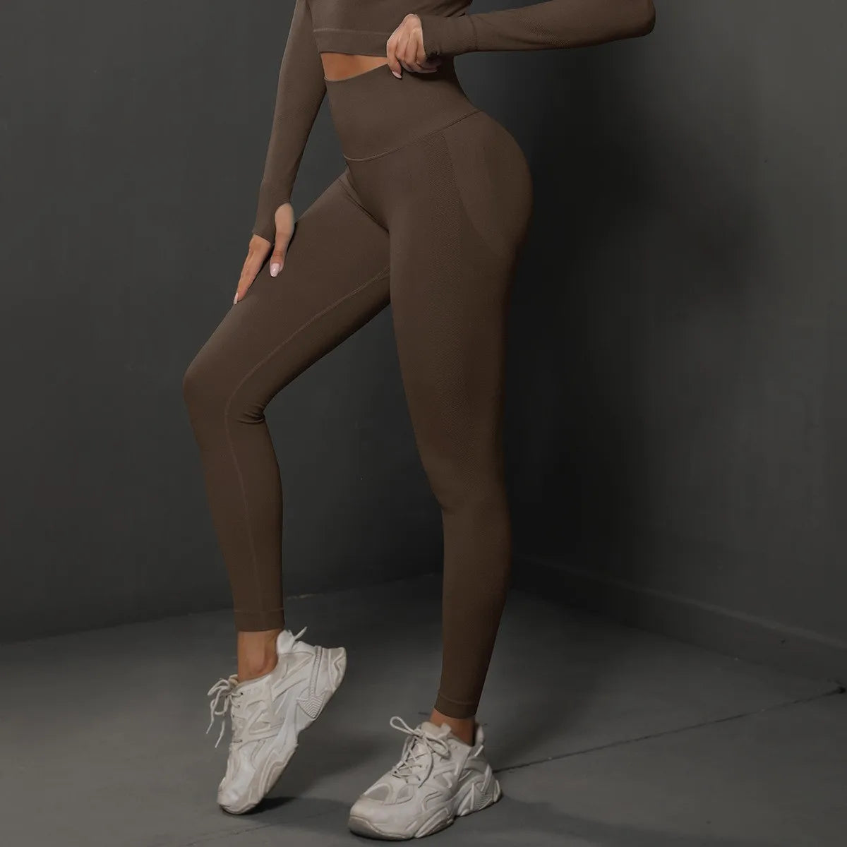 High Waist Seamless Yoga Leggings Various Colors